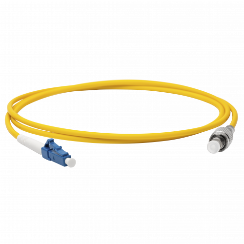 LANMASTER optical patch cord, LSZH, LC/UPC-FC/UPC, SM 